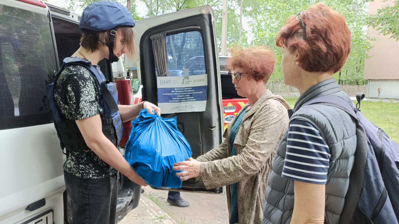 У травні волонтери благодійного фонду «Ветерани Чорнобилю» здійснили декілька гуманітарних поїздок по Запорізькій області.